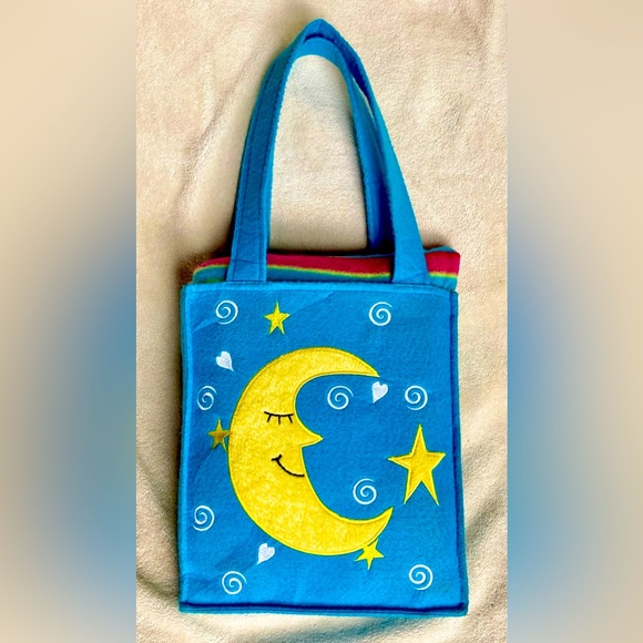 Other Moon Stars Slumber Party Blanket And Tote Bag Poshmark